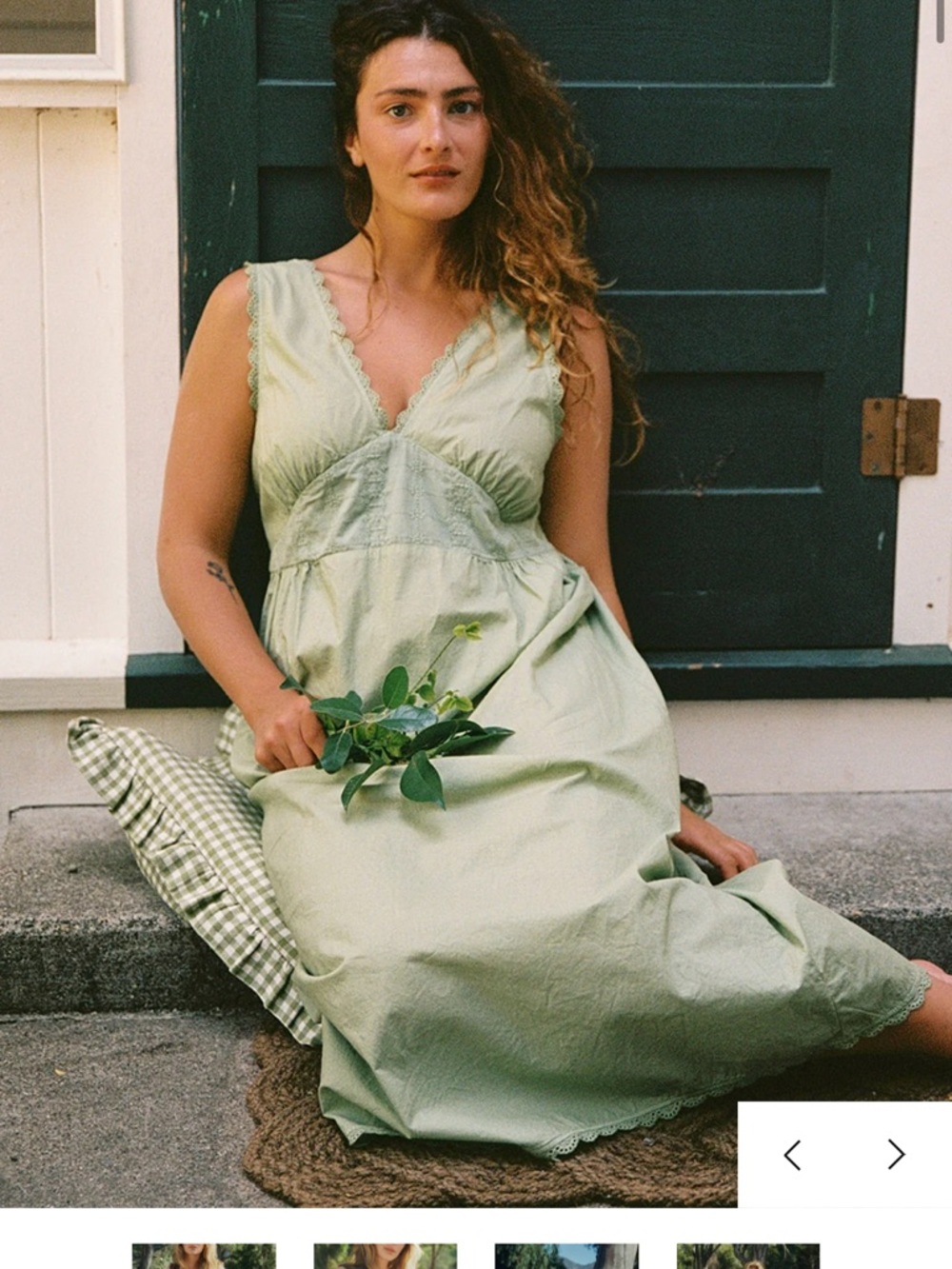LA Relaxed Makinna Poplin Cotton Dress - Picture 9 of 14